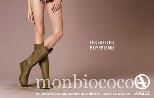 Aiglentine les bottes boyfriend signées Aigle