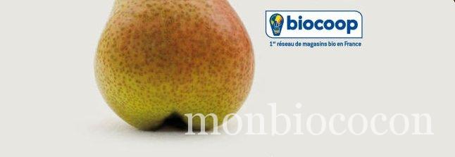 BioCoop ce n’est pas le pôte de BioMan, et non… biocoop-poire