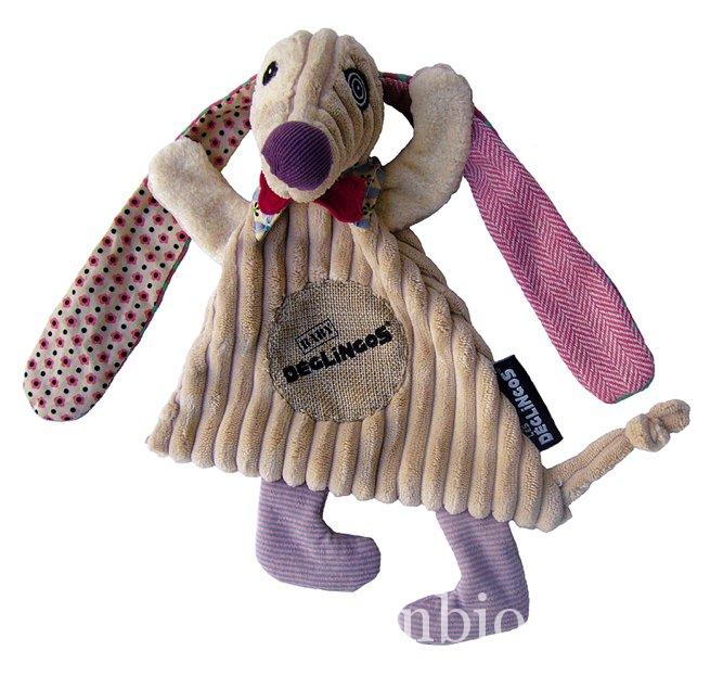 Doudou marionnette Jambonos le cochon LES DEGLINGOS