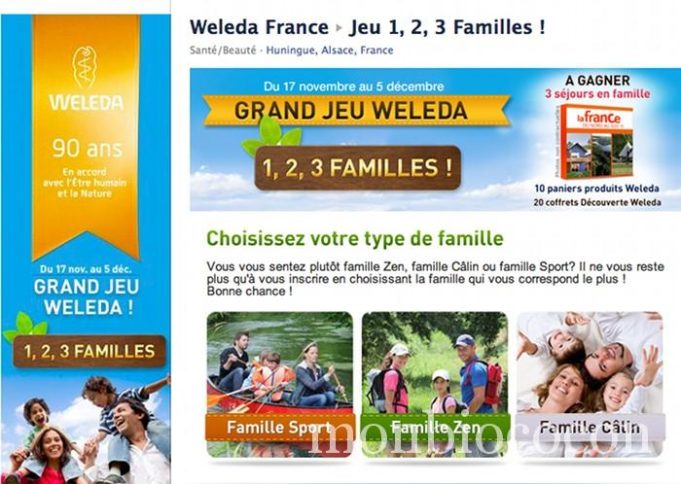 Jeu concours Weleda: 1, 2, 3 familles ! Partez ! Youou… jeu-weleda