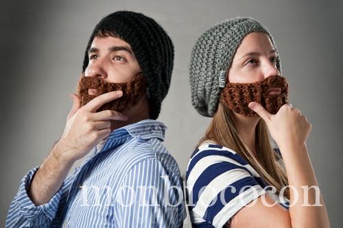 Femme à barbe = Femme au poil ! et qui a chaud aussi… vat-19