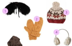 Mes accessoires fards pour un hiver tout doux et mode accessoires-hiver