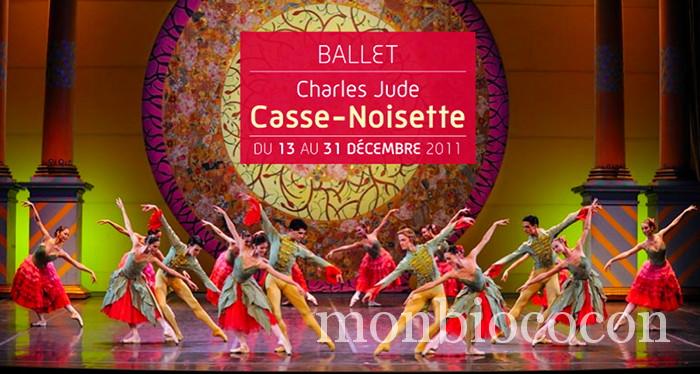 J’ai été assister au ballet Casse Noisette au Grand Théâtre à Bordeaux