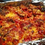 gratin-pâtes-jambon-ratatouille-4