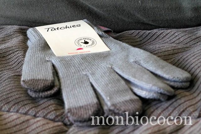 Des gants tactiles Tatchies pour écrire sur mon Iphone tatchies