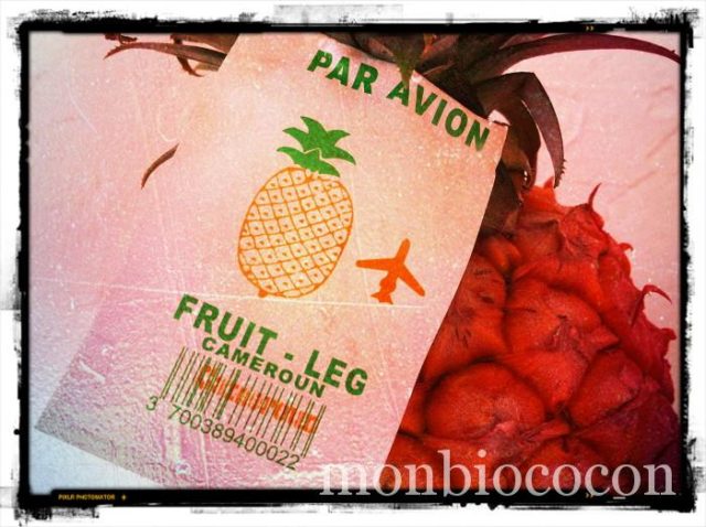 Mon ananas, je l’achète acheminé par avion ou par bateau? C’est quoi la différence? ananas-par-avion