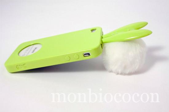 coque-Iphone-4-lapin-vert