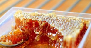 Le miel en rayon, moi j’adore ça ! Et s’il est bio, c’est mieux miel-en-rayon-bio