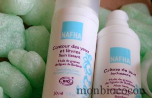 Test et avis des cosmétiques bio NAFHA: Crème de jour hydratante + Contour des yeux et lèvres NAFHA-bio-contour-des-yeux-lèvres