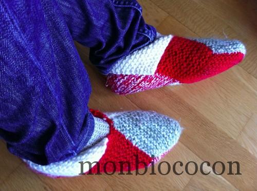 chaussons-laine-tricotés-maison-home-made-DIY-0