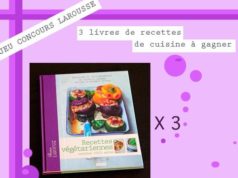 JEU CONCOURS SUR LE BLOG: 3 livres « Recettes végétariennes, cuisine 100% saine » Larousse à gagner ! concours-larousse-1