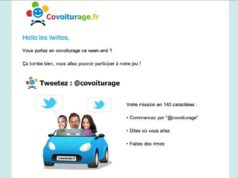 Jouons sur covoiturage.fr ce weekend, je twitte ou tu twittes? Twittons pour covoiturer alors ! covoiturage.fr-jeu