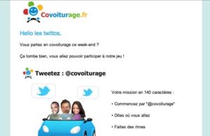Jouons sur covoiturage.fr ce weekend, je twitte ou tu twittes? Twittons pour covoiturer alors ! covoiturage.fr-jeu