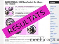 RÉSULTATS du Jeu Concours pour la Bague Fleur Lucie Mary: qui est la gagnante? jeu-concours-1-résultats