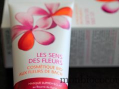 J’ai testé chez LES SENS DES FLEURS le Masque Suprêm’Éclat Bio au Beurre de Karité et Huile Essentielle de Bergamote les-sens-des-fleurs-masque-suprem'éclat