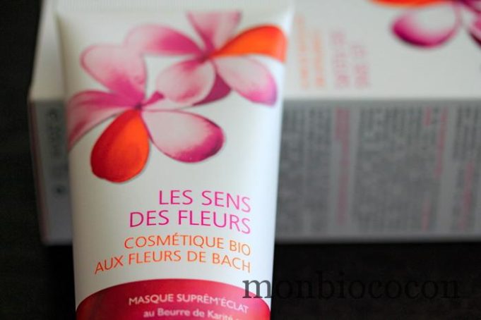J’ai testé chez LES SENS DES FLEURS le Masque Suprêm’Éclat Bio au Beurre de Karité et Huile Essentielle de Bergamote les-sens-des-fleurs-masque-suprem'éclat