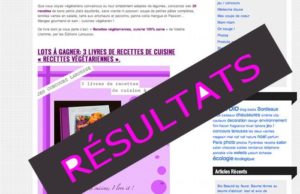 Résultats du Jeu Concours Larousse pour gagner 3 livres de recettes végé, qui a gagné? résultats-concours-larousse-0