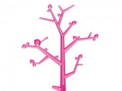 Coup de coeur pour les arbres à bijoux design et plein de zozios et feuillage