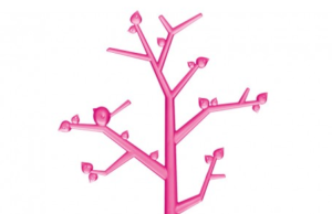 Coup de coeur pour les arbres à bijoux design et plein de zozios et feuillage