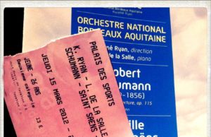 Hier soir c’était concert de musique classique au Palais des Sports: Schumann, Brahms, Saint Saens concert-palais-des-sports