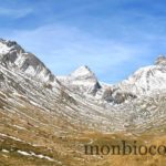 derrière le lac du goléon alpes