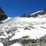 le glacier blanc massif des écrins alpes