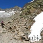 randonnée au glacier blanc alpes