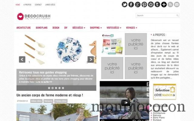 Décocrush ou comment je trouve des petites perles sur le net decocrush