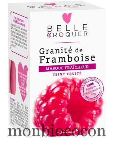 belle à croquer masque framboises