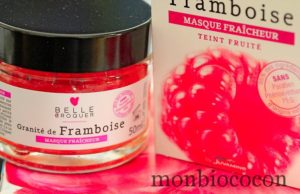 Je suis belle à croquer ! Avec un masque à la framboise, j’ai un teint de pêche ou de fraise belle-à-croquer-masque-granité-framboises-4