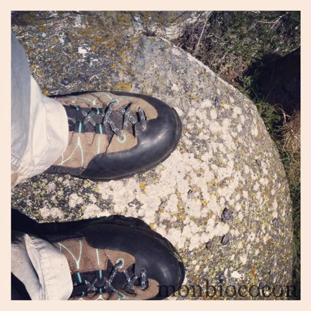Une journée de randonnée autour de Caylus, dans le Tarn-et-Garonne. Début et fin. chaussures-randonnée-salewa
