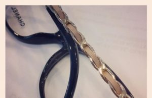 De nouveaux 4 z’yeux pour moi ! Chanel & cuir au programme. Sur mon nez. lunettes-vue-chanel-cuir-noir