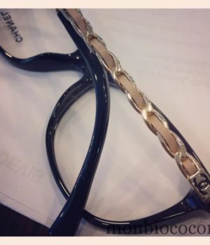 lunettes-vue-chanel-cuir-noir