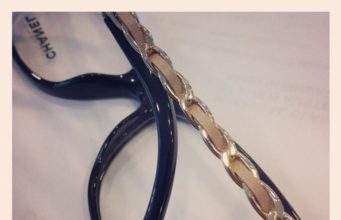 lunettes-vue-chanel-cuir-noir