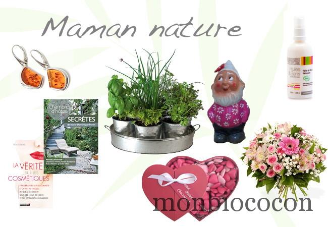 Maman nature ou maman tendance ? Cadeau VS Kdo pour la fête des mères maman-nature