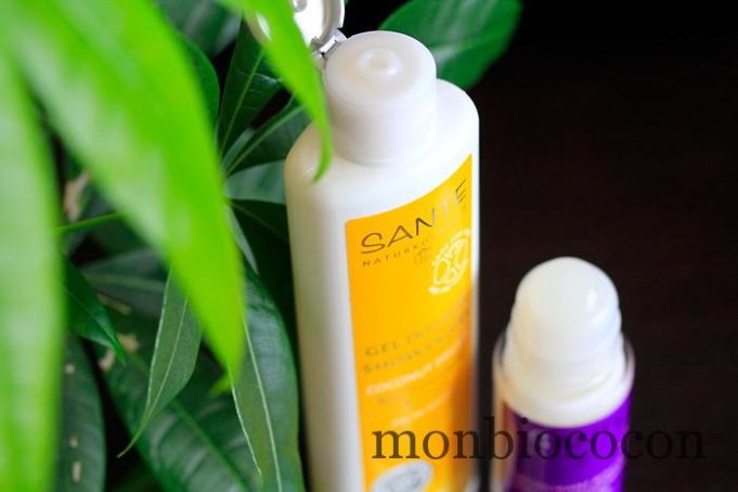 Je me lave bio et je me déote bio aussi. Gel douche et déo Santé Naturkosmétik: mon avis sante-naturkosmetik-gel-douche-coconut-6