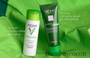 Du VICHY matin et soir sur ma peau : routine été sur baby boutons vichy-normaderm-crème-anti-boutons-0