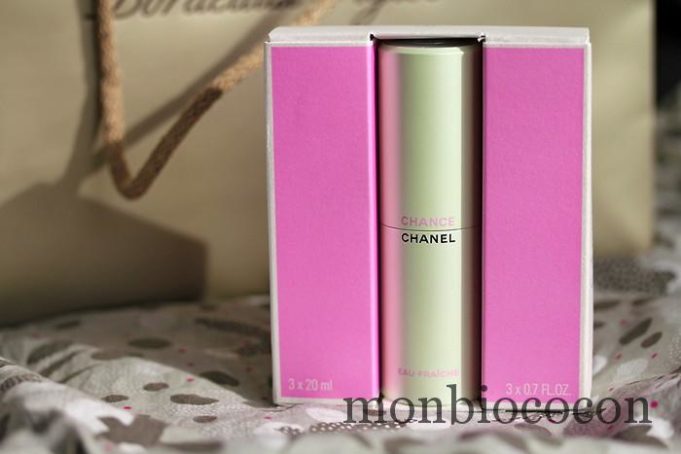 Chance de Chanel : une pluie de bonheur grâce à cette eau fraiche chance-chanel-eau-fraiche-vaporisateur