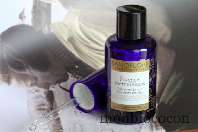 De l’essence merveilleuse sur mon visage, en soin de nuit. By Sanoflore. sanoflore-essence-merveilleuse-concentré-de-nuit-8