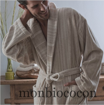 peignoir-coton-bio-écolo-addict-homme-à