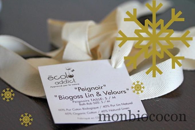 Mon homme c’est un Biogoss : idée cadeau bio pour Noel peignoir-coton-lin-bio-écolo-addict