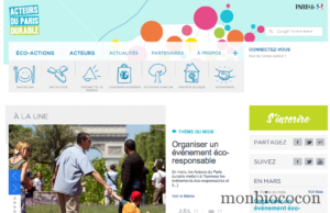Acteurs du Paris Durable, en avant pour l’environnement !