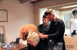 Défilé de coiffure L’Oréal Professionnel, château Lafitte, Yvrac (Gironde)