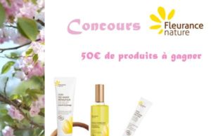 A GAGNER sur le blog : 50€ de produits bio Fleurance Nature