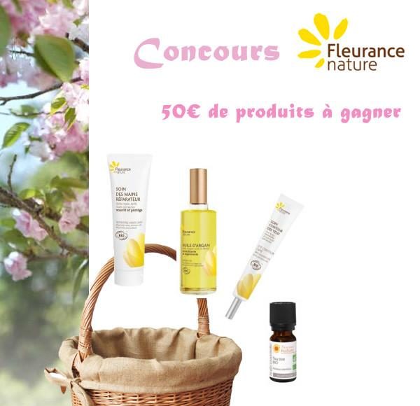 A GAGNER sur le blog : 50€ de produits bio Fleurance Nature