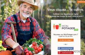 Mon potager, en 2 clics