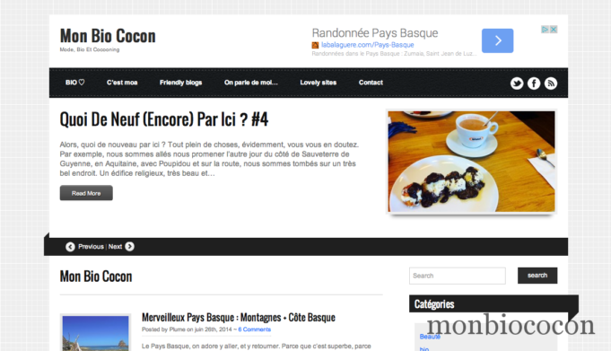 Un souffle de fraicheur sur le blog