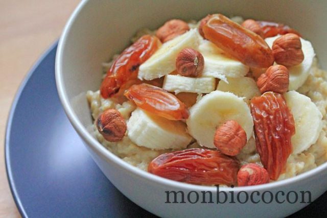 Ce matin, c’est porridge