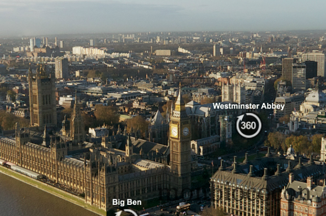 Comme un aperçu de Londres