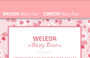 WELEDA Bioty Tour : soirées entre filles spécial cocooning